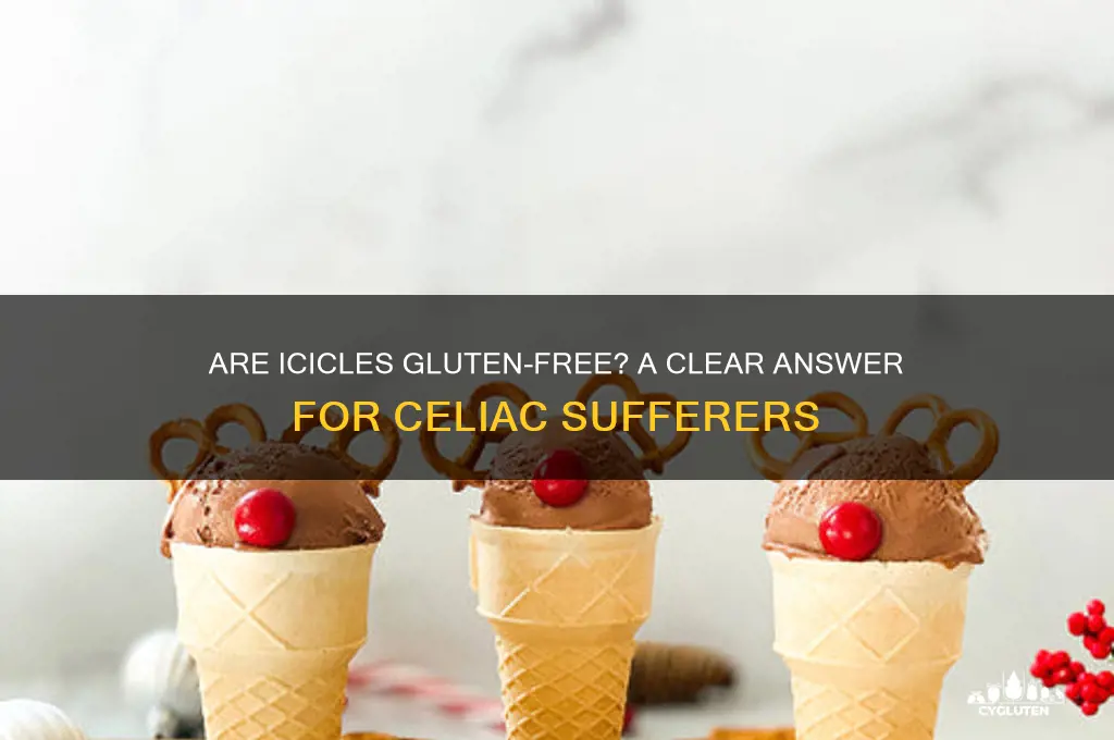 is icicles gluten free