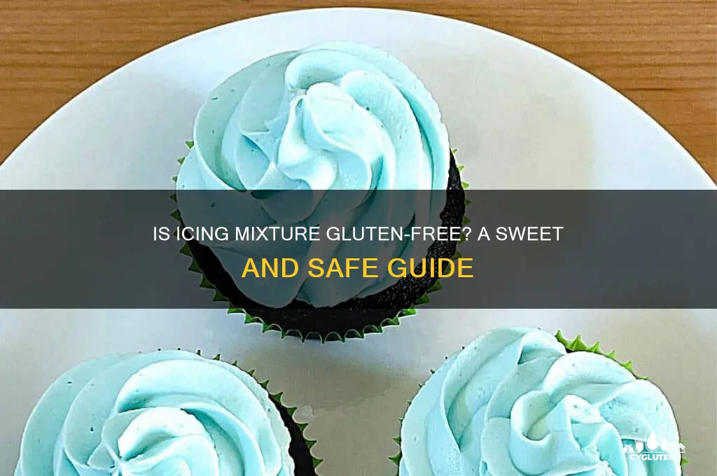 is icing mixture gluten free