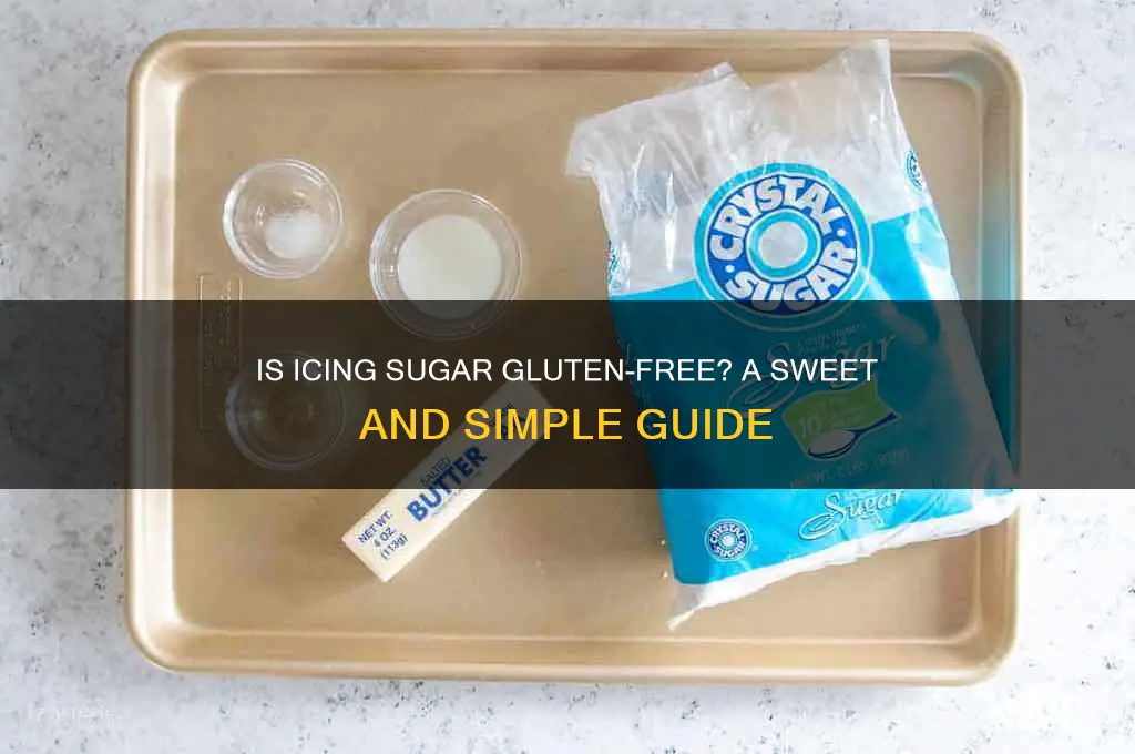 is icing sugar gluten free