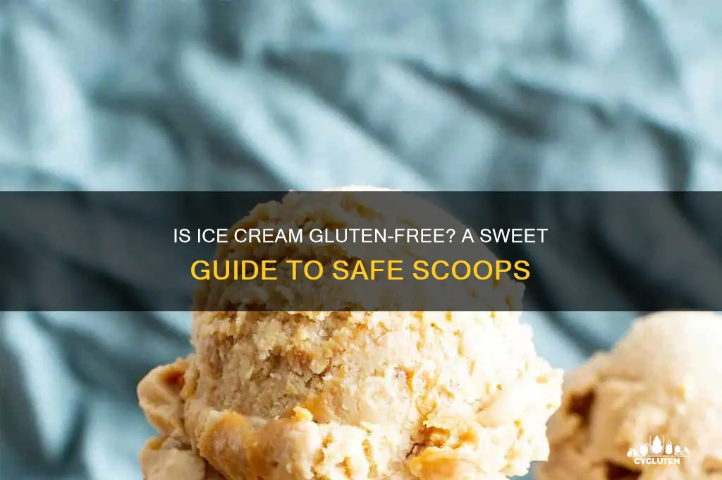 is icrecream gluten free