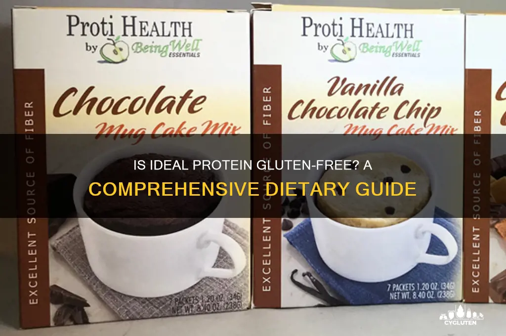 is ideal protein gluten free