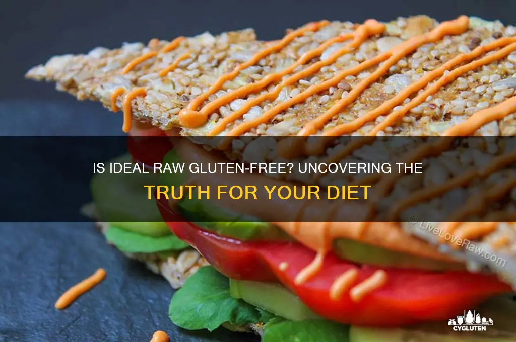 is ideal raw gluten free