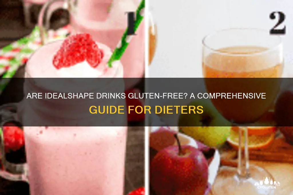 is idealshape drinks gluten free