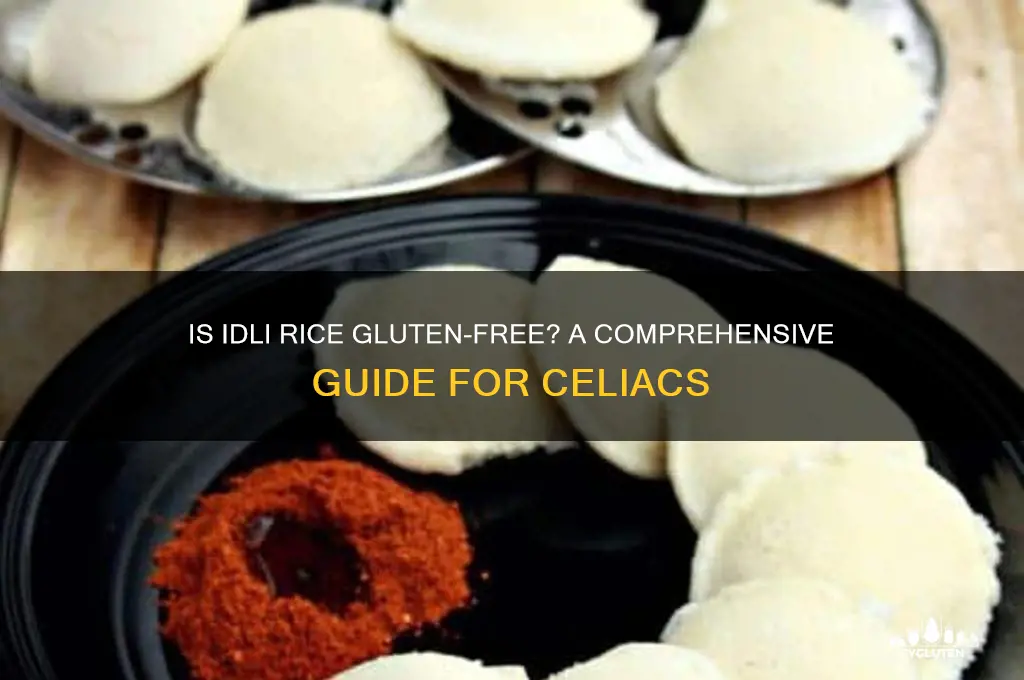 is idli rice gluten free