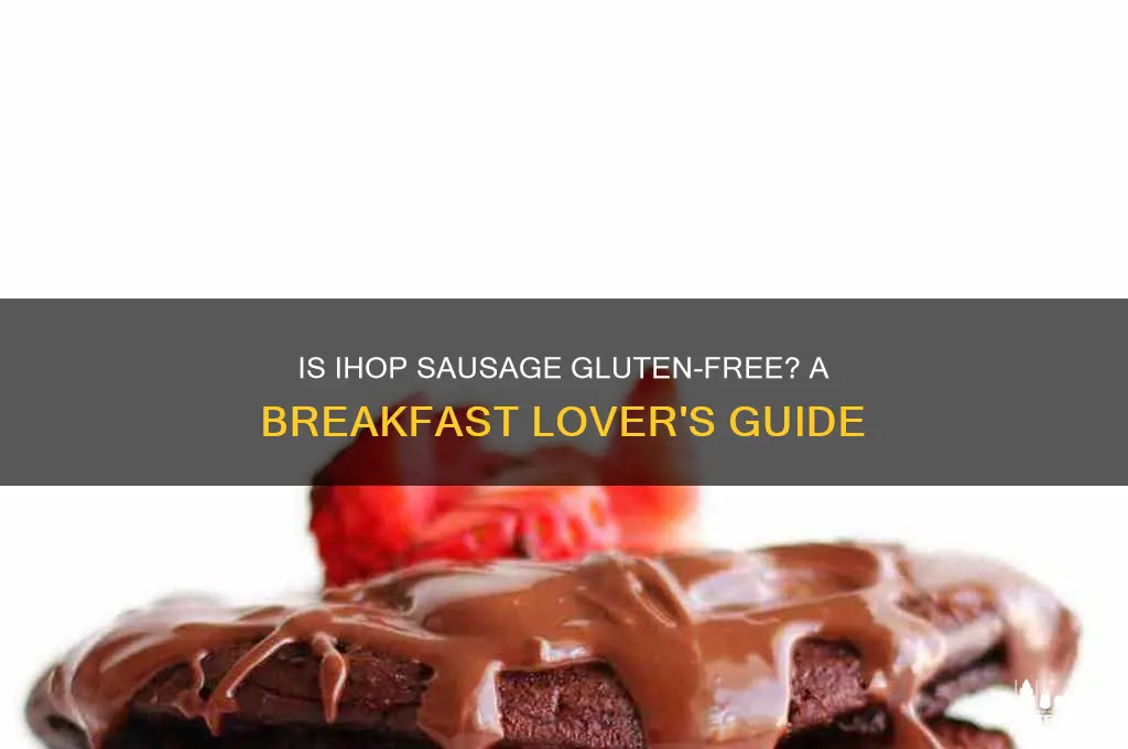 is ihop sausage gluten free
