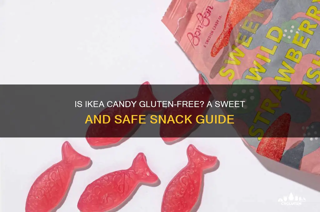 is ikea candy gluten free