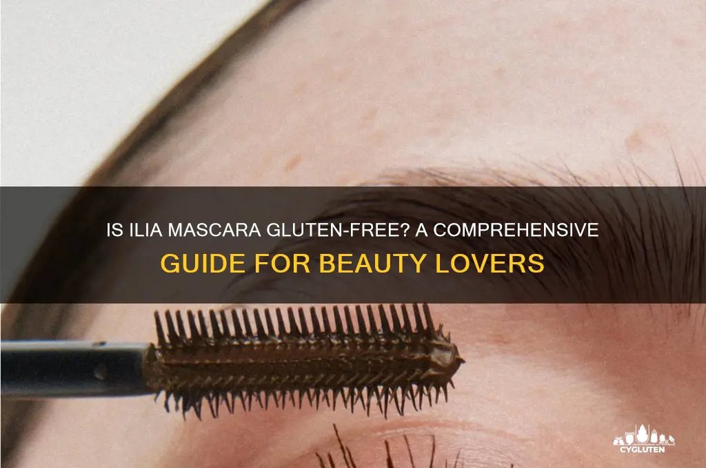 is ilia mascara gluten free