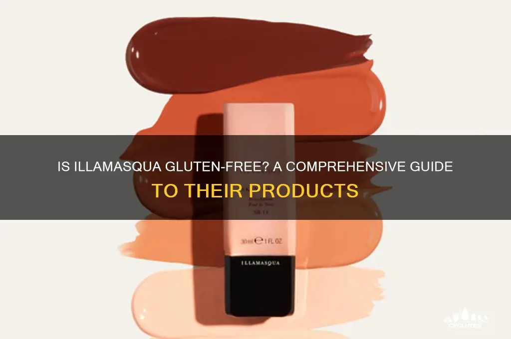 is illamasqua gluten free
