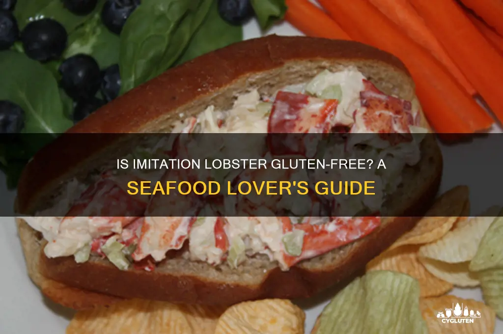 is imitation lobster gluten free
