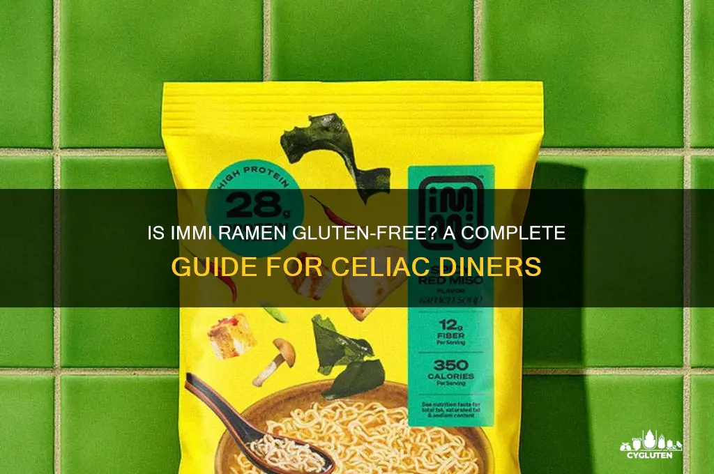 is immi ramen gluten free