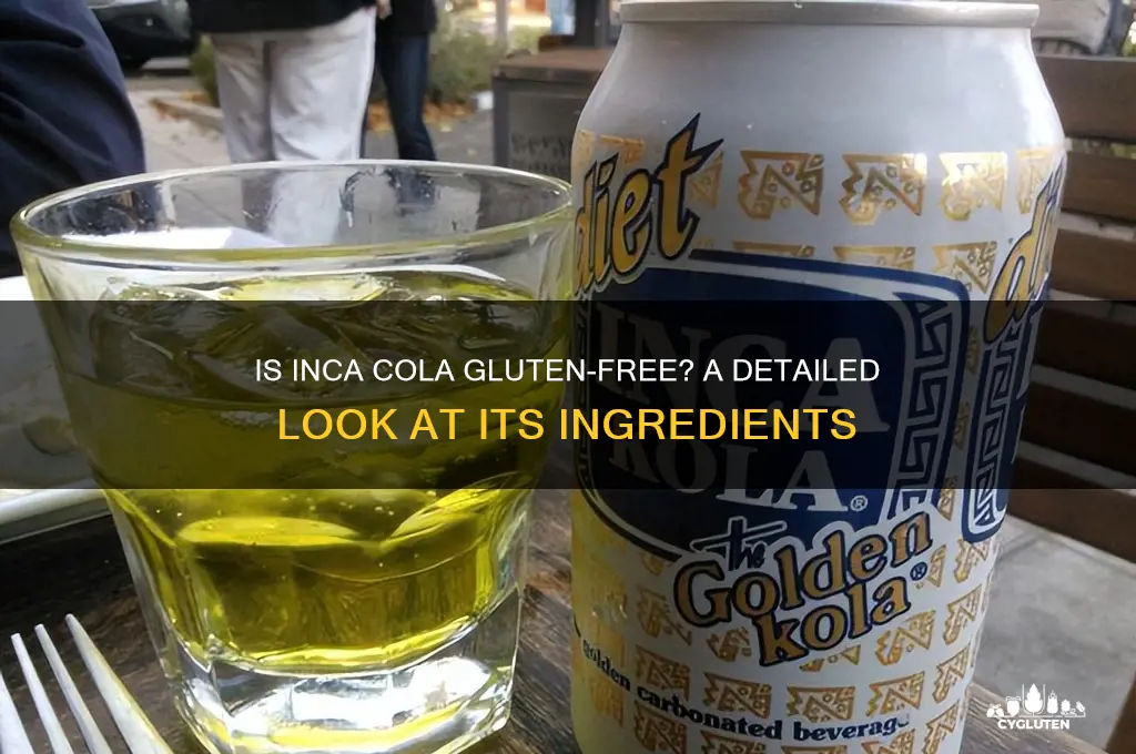 is inca cola gluten free