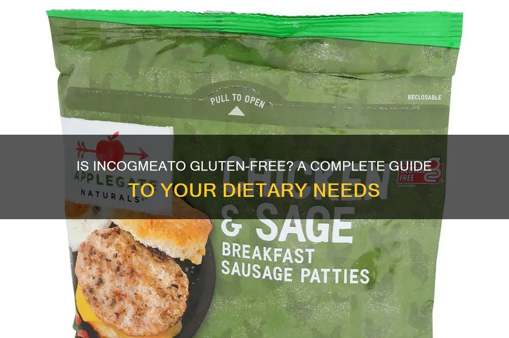 is incogmeato gluten free