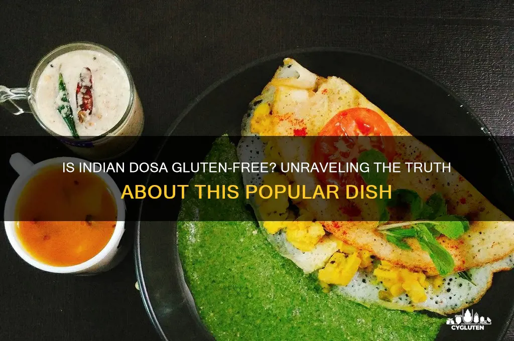 is indian dosa gluten free