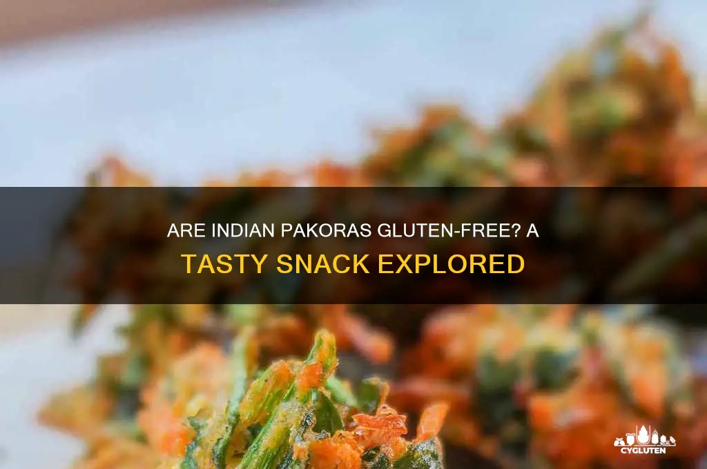 is indian pakora gluten free