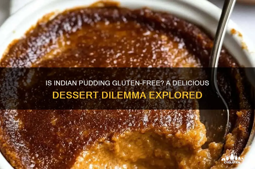 is indian pudding gluten free