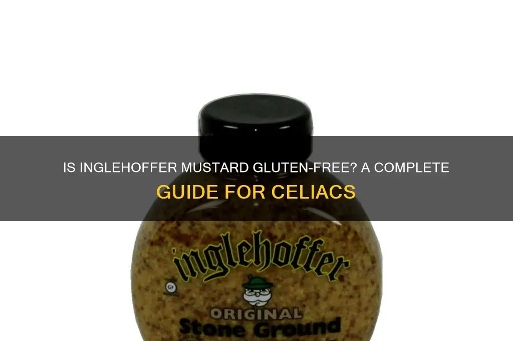 is inglehoffer mustard gluten free