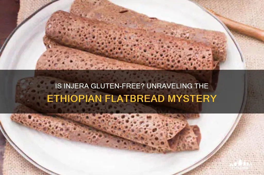 is injera gluten-free
