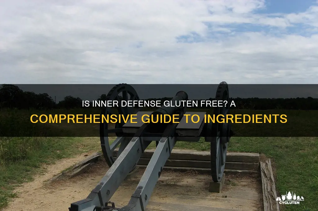 is inner defense gluten free