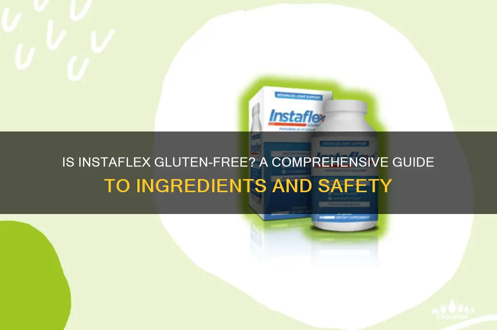is instaflex gluten free