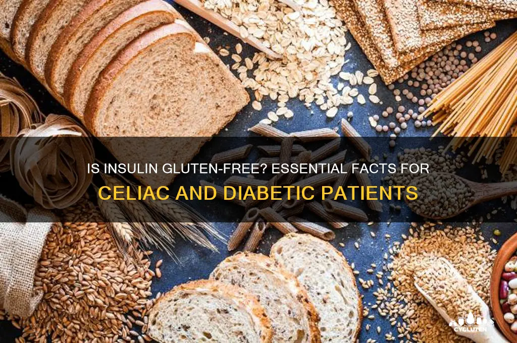 is insulin gluten free
