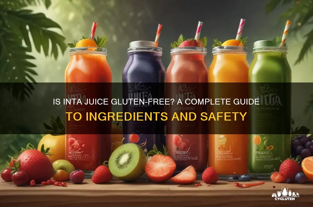 is inta juice gluten free