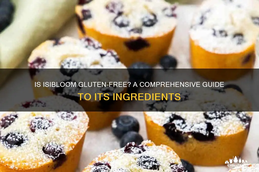 is isibloom gluten free