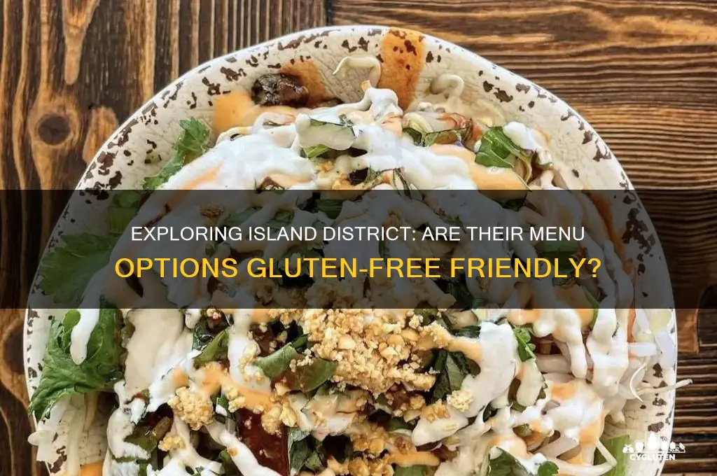 is island district gluten free