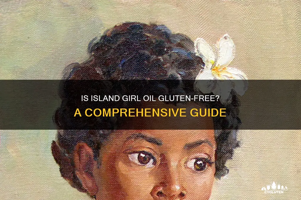 is islandgirl oil gluten free