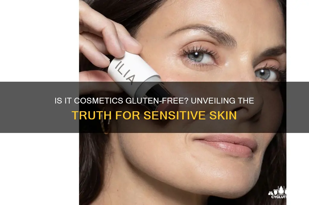 is it cosmetics gluten free