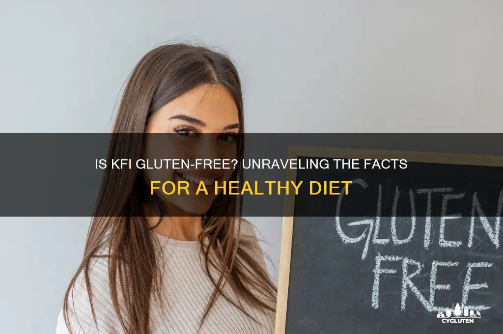 is it gluten free kfi