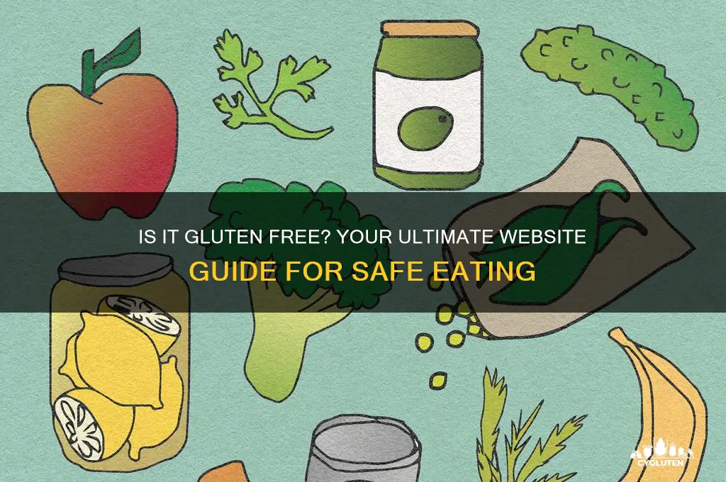 is it gluten free website
