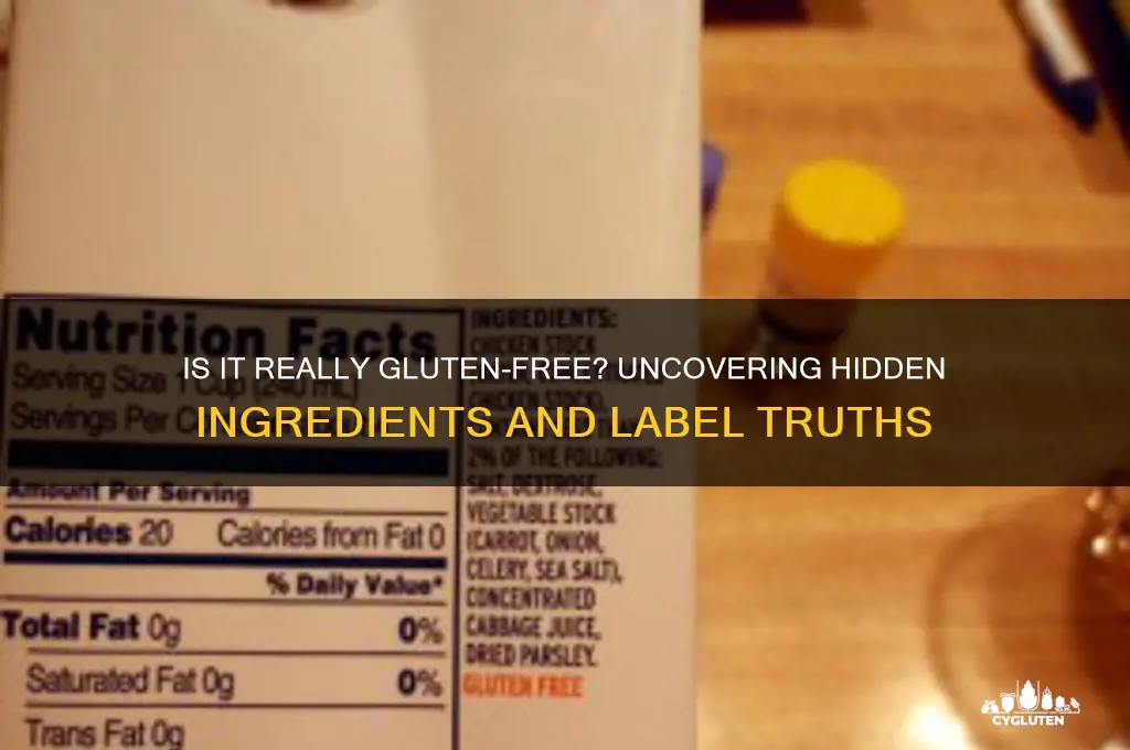 is it really gluten free