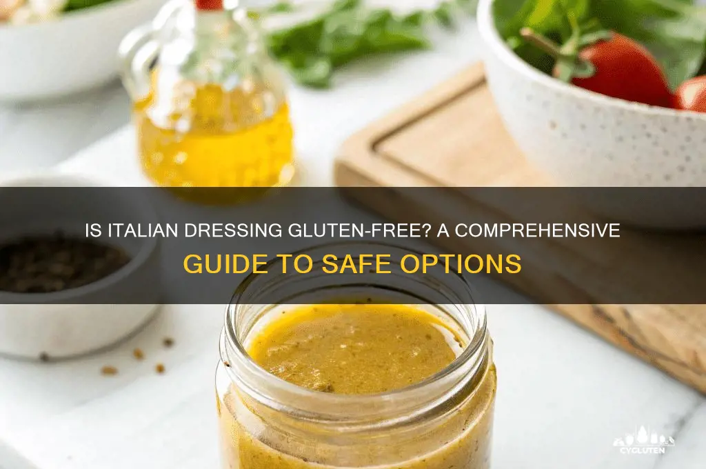 is italian dressing gluten free