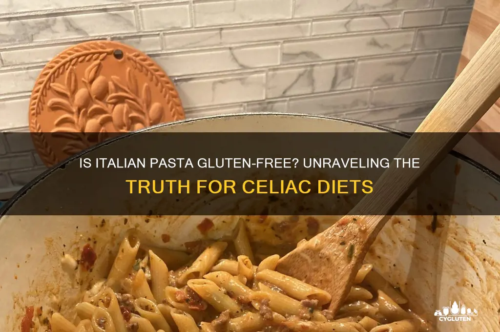 is italian pasta gluten-free