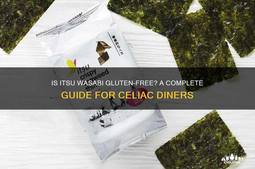 is itsu wasabi gluten free