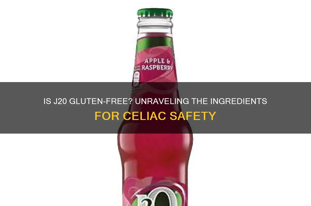 is j20 gluten free