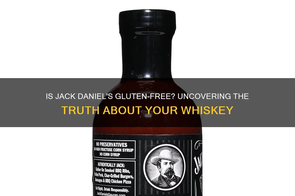 is jack daneils gluten free