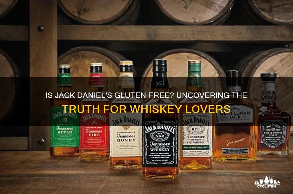 is jack daniels gluten free