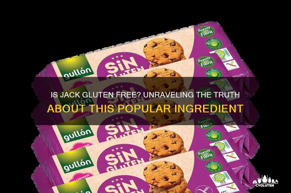 is jack gluten free