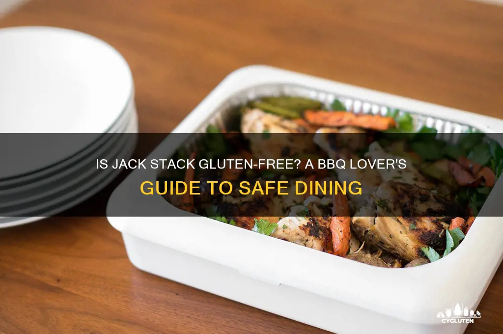 is jack stack gluten free