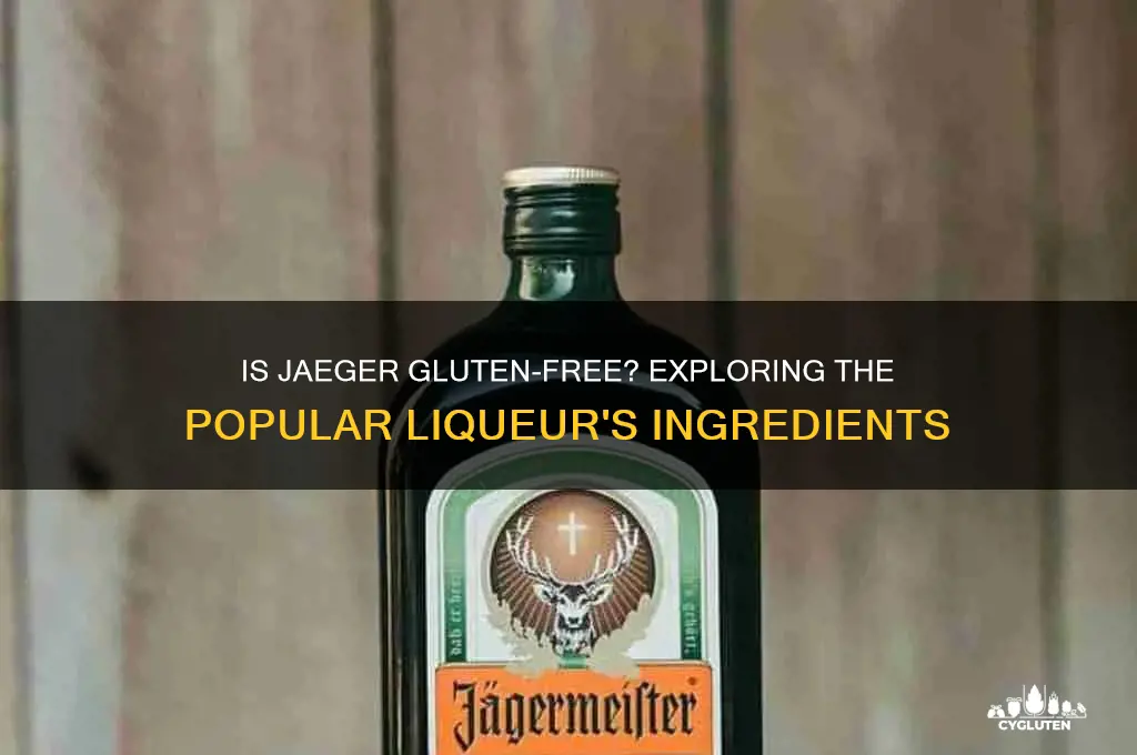 is jaeger gluten free