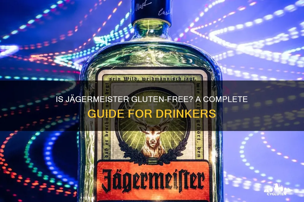 is jager gluten free