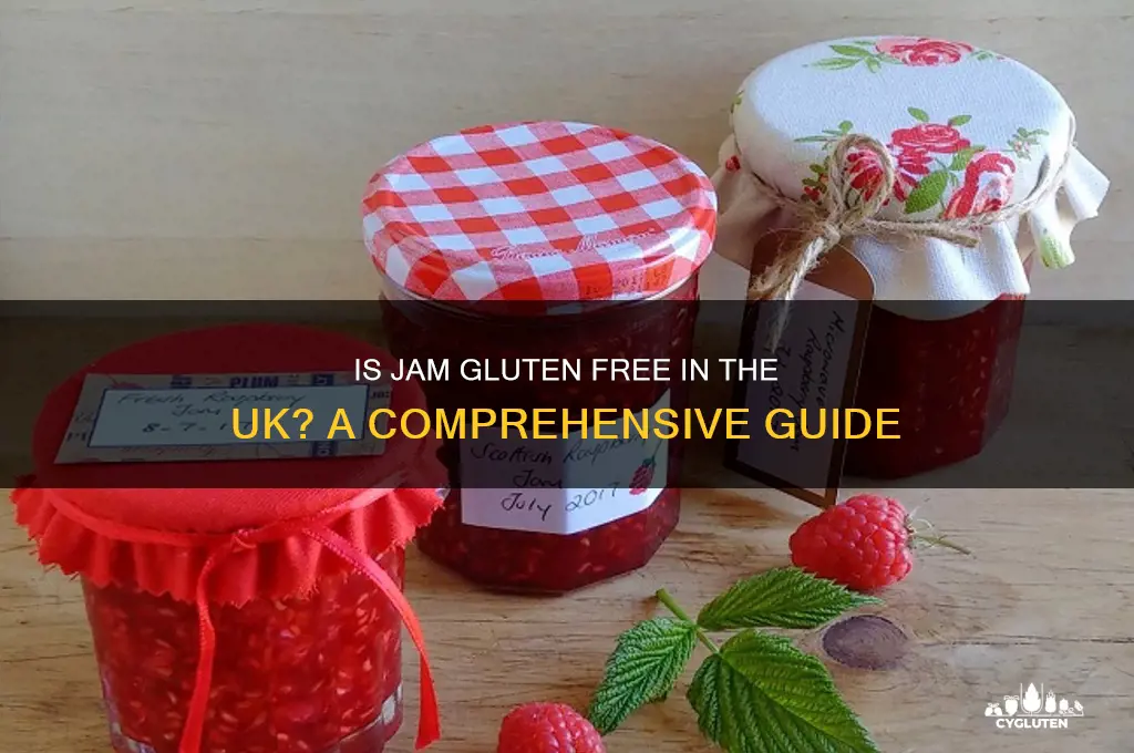 is jam gluten free uk