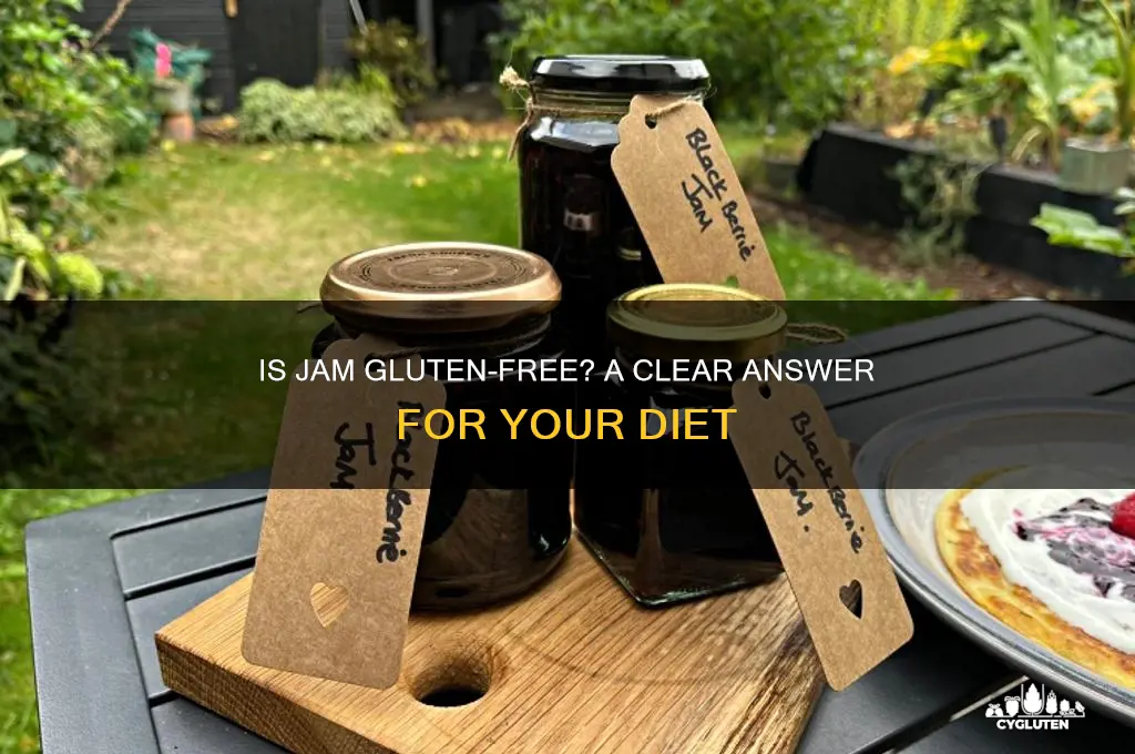 is jam gluten-free