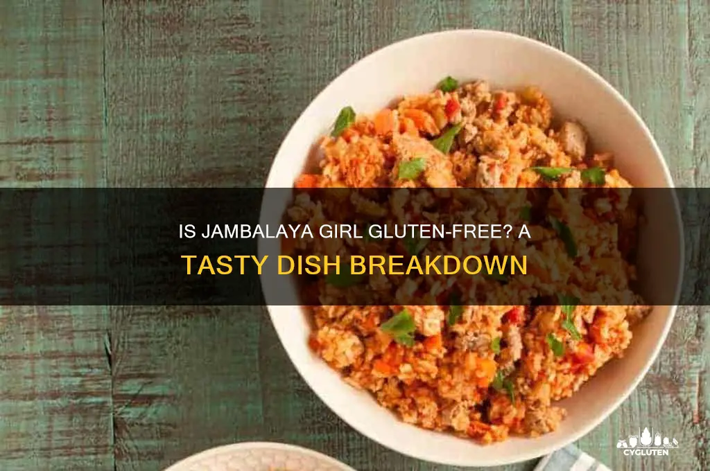 is jambalaya girl gluten free