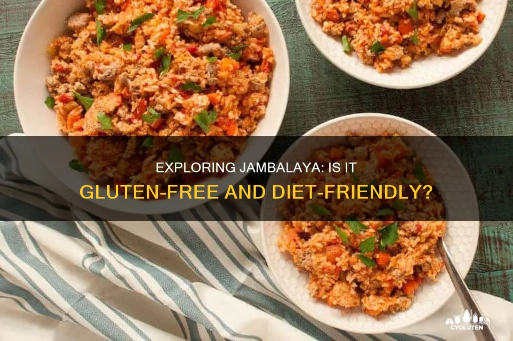 is jambalaya gluten free diet