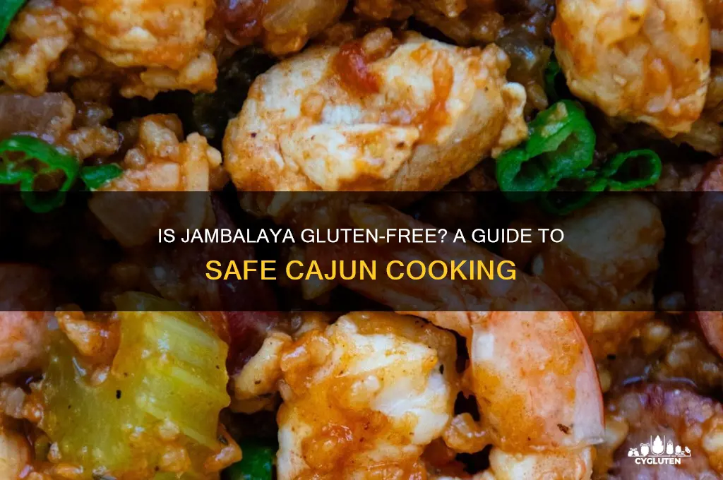 is jambalaya gluten free