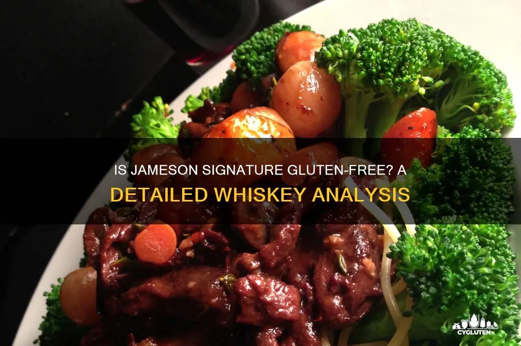 is jameson signature gluten free