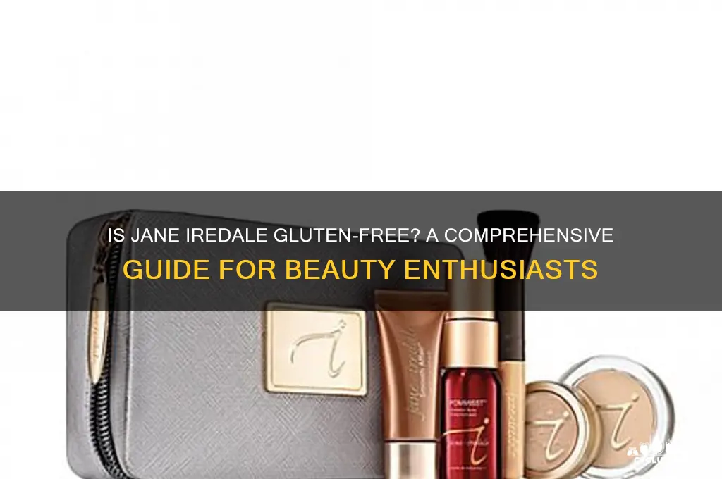 is jane iredale gluten free