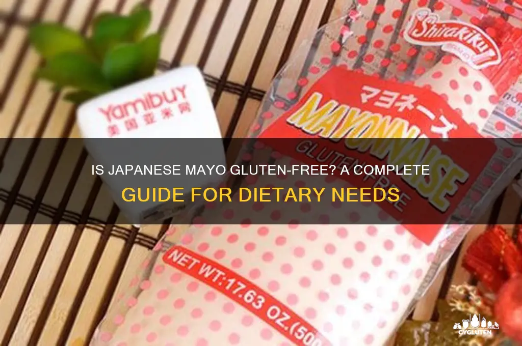 is japanese mayo gluten free